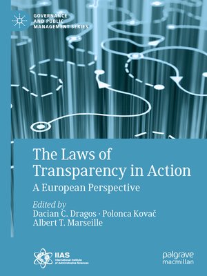 cover image of The Laws of Transparency in Action